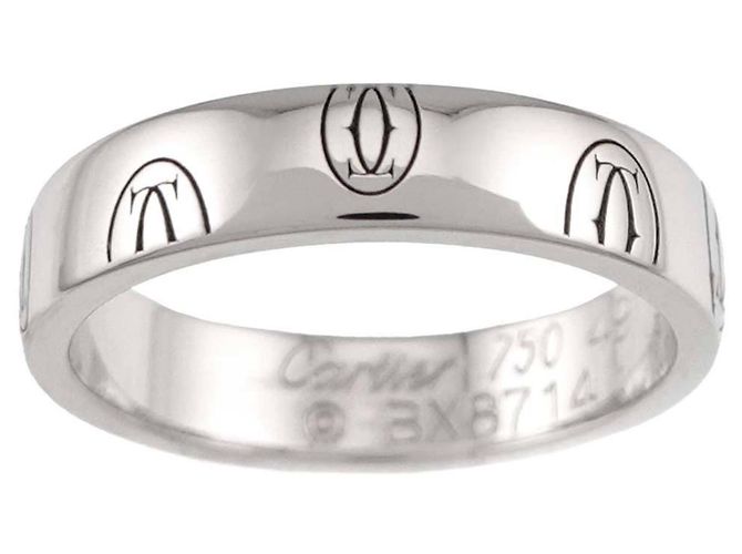 Anello Cartier Happy Birthday in Oro Bianco 18K - vista 2