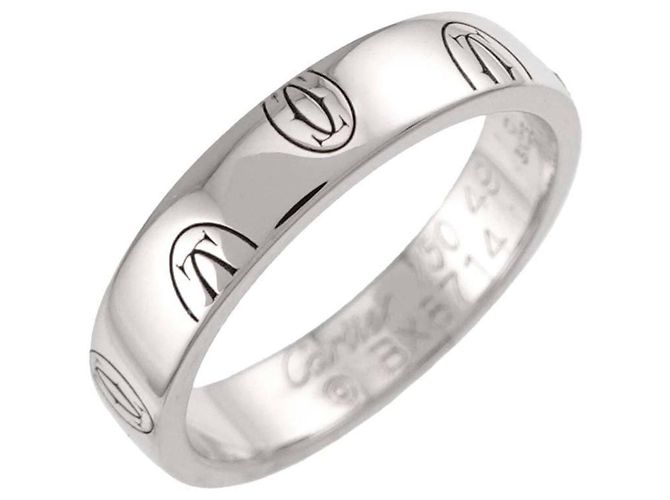Anello Cartier Happy Birthday in Oro Bianco 18K - vista 4