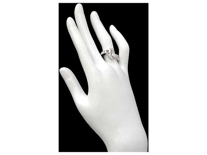 Cartier Menotte Ring aus 18K Weißgold - Ansicht 7