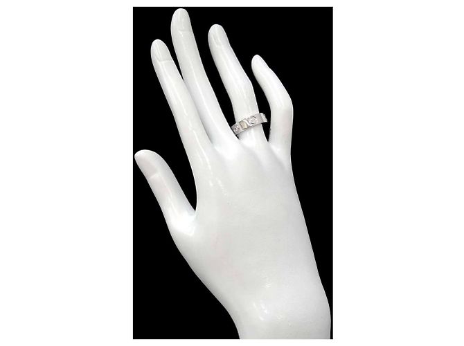 Anello Cartier Love in oro bianco 18K - vista 8