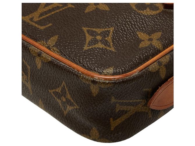 Louis Vuitton Monogram Pochette Marly Bandoulière Castaño - vista 4