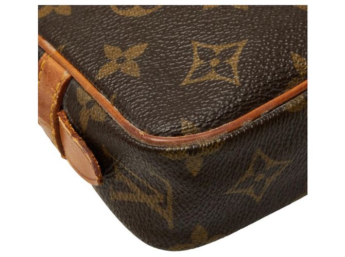 Louis Vuitton Monogram Pochette Marly Bandoulière Castaño - vista 5