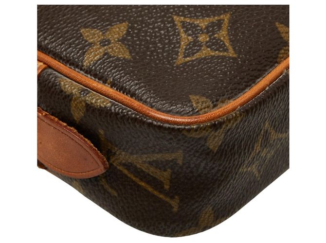 Louis Vuitton Monogram Pochette Marly Bandoulière Castaño - vista 7