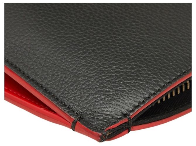 Borsa Christian Louboutin Trick Track Nero Rosso - vista 7