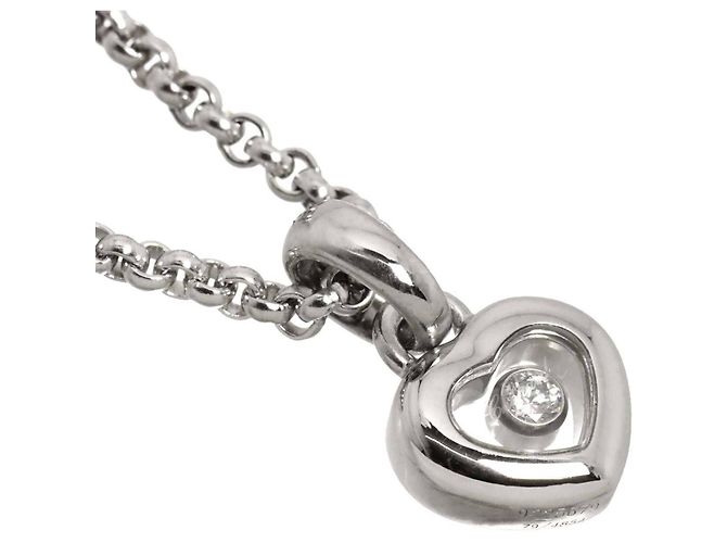 Collier Cœur Chopard Happy Diamonds - vue 4