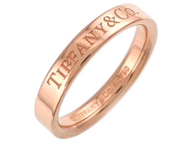 Autre Marque Tiffany & Co. Ring Band aus 18K Roségold - Ansicht 4