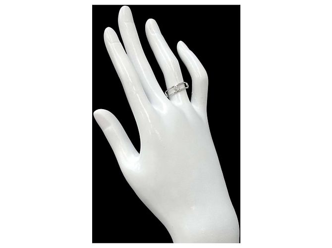 Autre Marque Anel Tiffany & Co. Double Wire em platina - vista 7