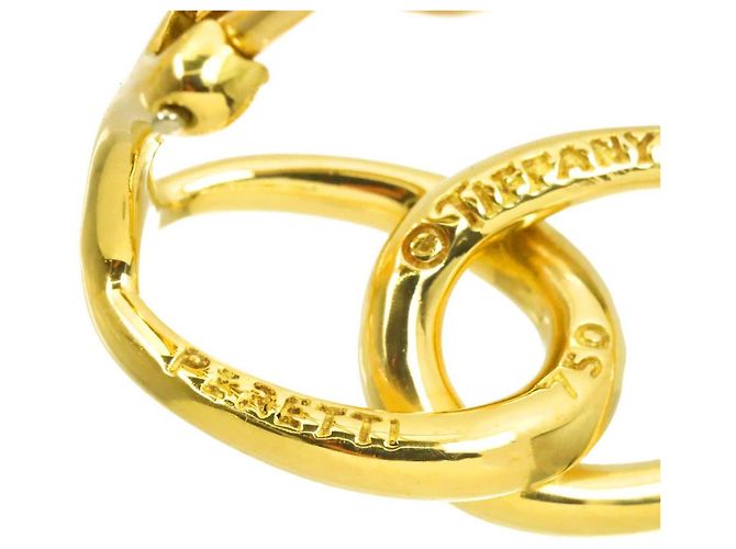 Autre Marque Orecchini a clip Double Loop Tiffany & Co. in oro giallo 18K - vista 6