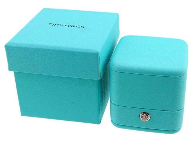Autre Marque Tiffany & Co. Platin-Solitär-Diamantring - Ansicht 10