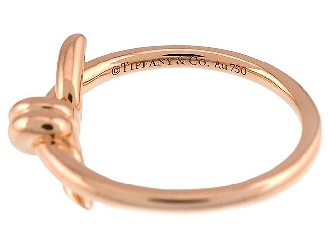 Autre Marque Anello Fascia Knot Tiffany & Co. in oro rosa 18K - vista 3