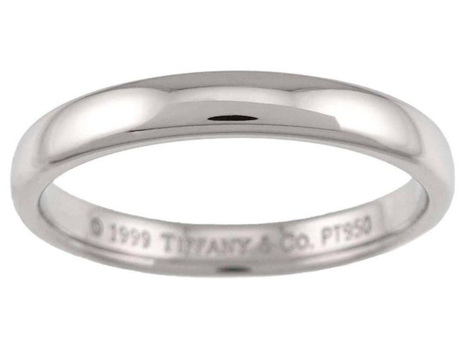 Autre Marque Anello fede Tiffany & Co. Forever 1 in platino - vista 2