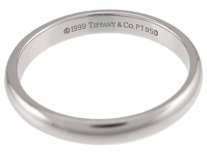 Autre Marque Tiffany & Co. Forever 1 Band Ring aus Platin - Ansicht 3