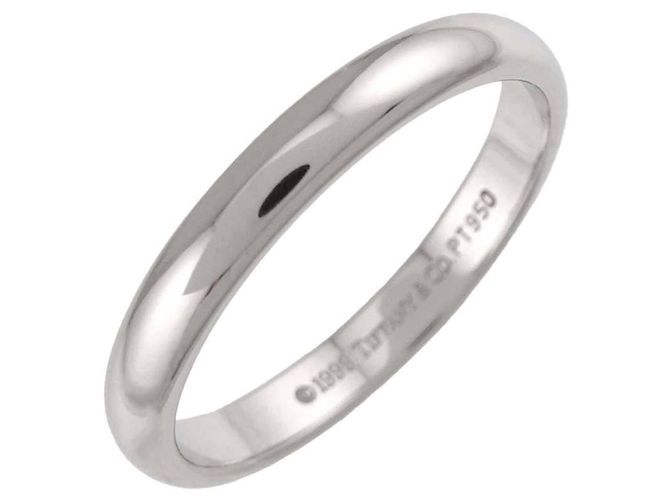 Autre Marque Tiffany & Co. Forever 1 Band Ring aus Platin - Ansicht 4