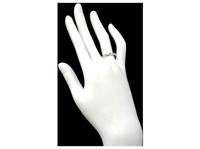 Autre Marque Tiffany & Co. Forever 1 Band Ring aus Platin - Ansicht 6