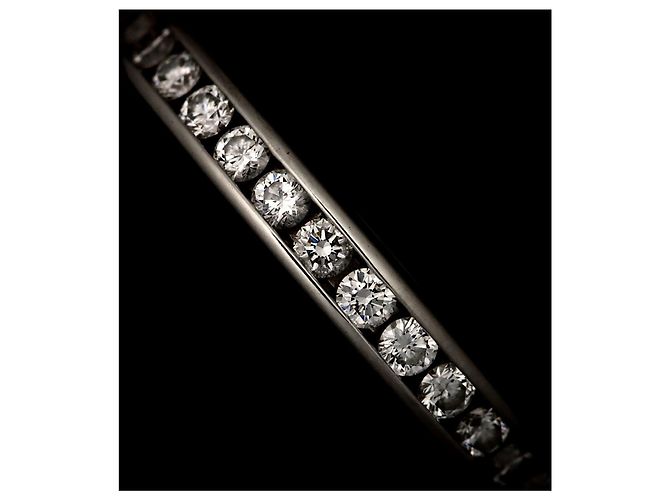 Autre Marque Anello Tiffany & Co. Full Circle con diamanti a canale in platino - vista 5