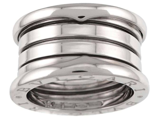 Bulgari Anillo Bvlgari B-ZERO1 de 4 bandas en oro blanco de 18K - vista 2