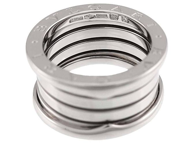 Bulgari Anillo Bvlgari B-ZERO1 de 4 bandas en oro blanco de 18K - vista 3