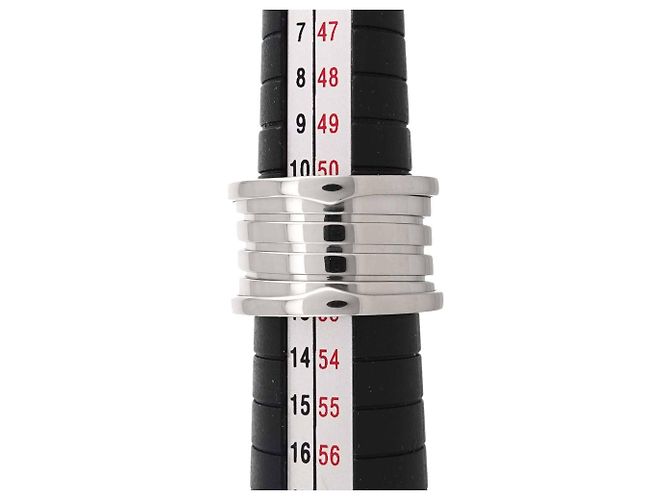 Bulgari Anello Bvlgari BVLGARI B-ZERO1 a 5 bande in oro bianco - vista 6