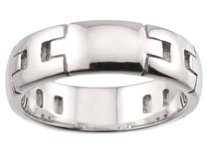 Hermès Hermes Ever Hercules Ring in 18K Weißgold - Ansicht 2