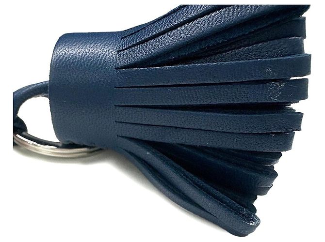 Hermès Chaveiro Hermes Carmen Unodos Charm Prata Rosa Azul - vista 7