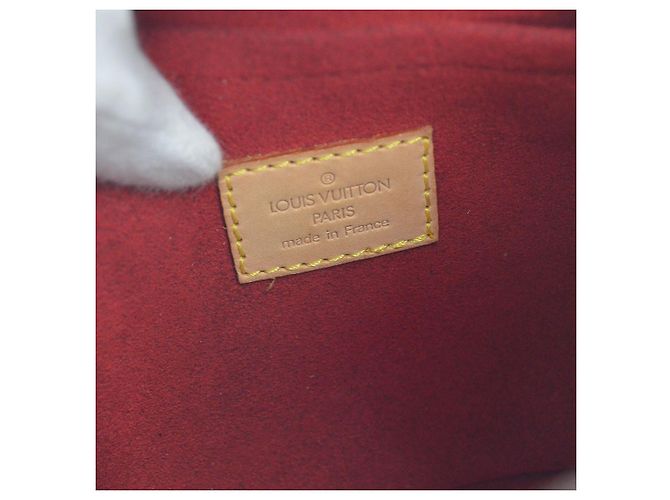 Louis Vuitton Croissant Monogram Canvas MM Marron - vue 4