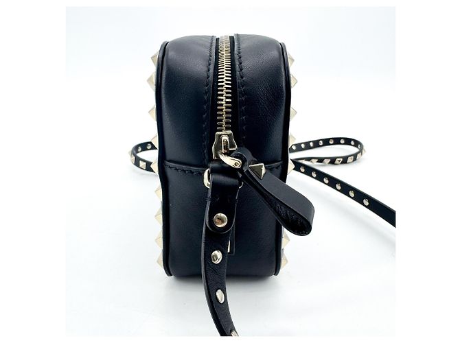 Valentino Garavani Rockstud Camera Leather Preto - vista 4
