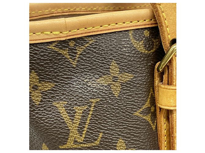 Bolso Tote Louis Vuitton Monogram Bucket GM Castaño - vista 11