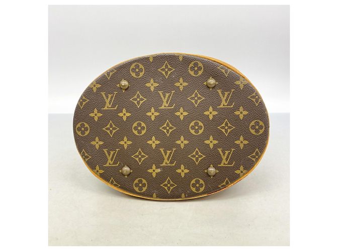 Bolso Tote Louis Vuitton Monogram Bucket GM Castaño - vista 3