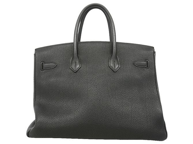 Hermès Bolsa Hermes Birkin 35 Togo Black Preto - vista 10