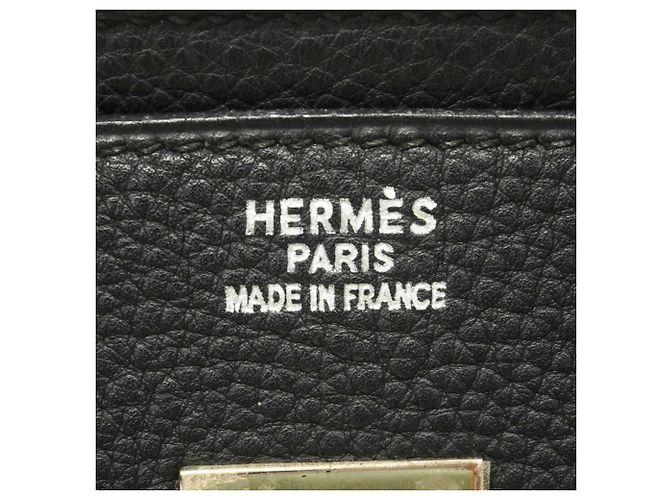 Hermès Bolsa Hermes Birkin 35 Togo Black Preto - vista 5