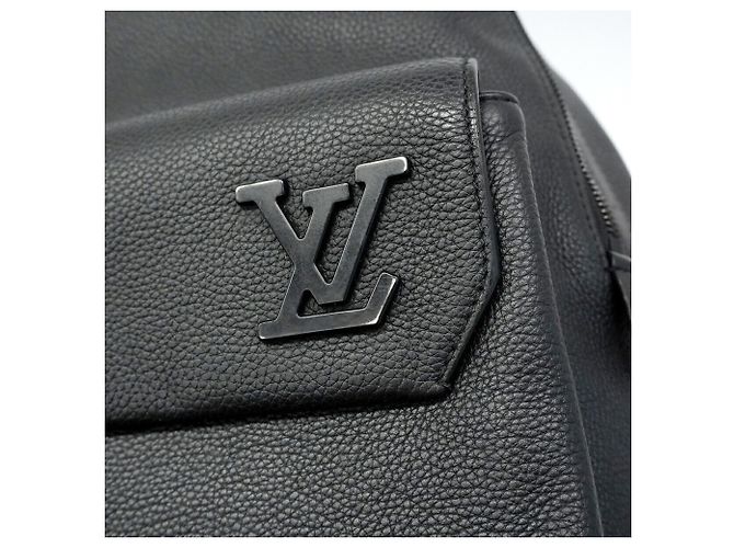 Louis Vuitton Aerogram Takeoff Backpack in Noir Black - view 10