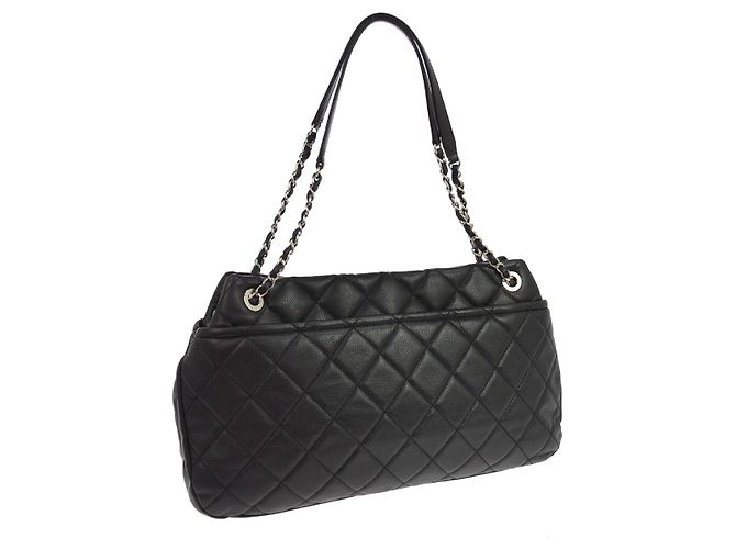 Chanel Timeless CC Soft Quilted Caviar Large Nero - vista 2