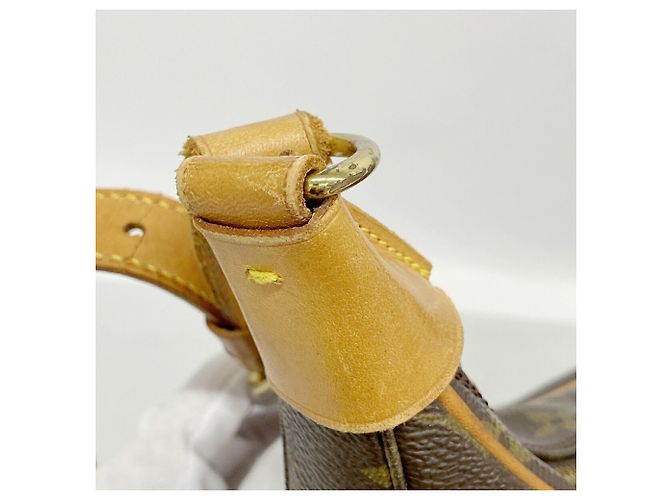 Bolso de hombro Louis Vuitton Monogram Boulogne 35 Castaño - vista 9