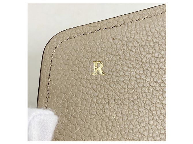 Sarah Louis Vuitton Long Wallet Monogram Empreinte Bicolor Grey Cream - view 5