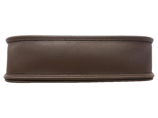 Hermès Bolso de hombro Hermes Evelyne 2PM Castaño - vista 3
