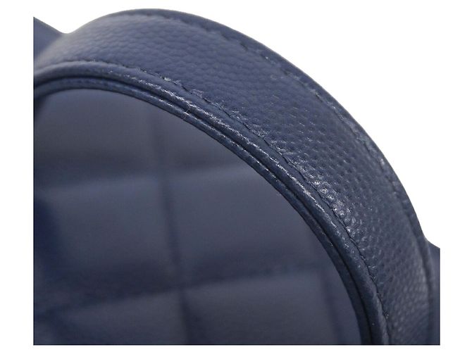 Bolsa de Ombro com Corrente Chanel Matelassé Azul - vista 7
