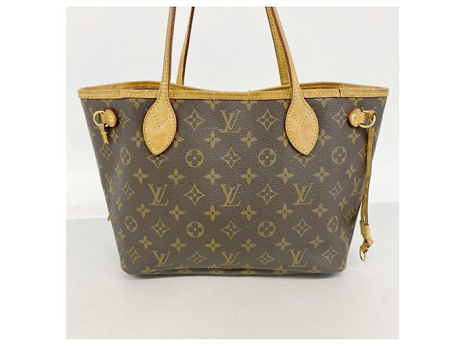 Louis Vuitton Monogram Neverfull PM Tote Bag Brown - view 13