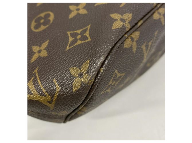 Louis Vuitton Monogram Neverfull PM Tote Bag Brown - view 9