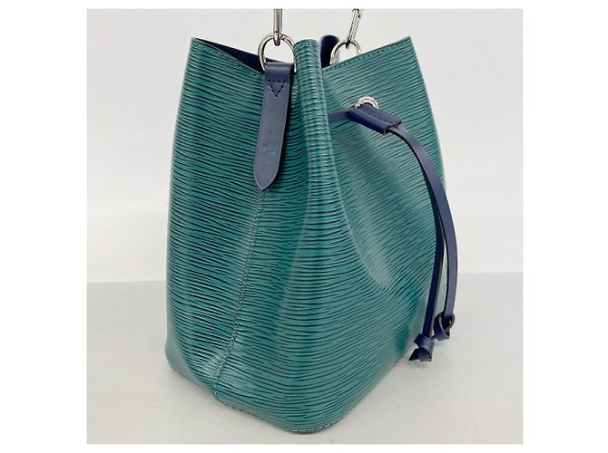 Néonoé Sac à main Louis Vuitton Epi Bicolor NeoNoe BB Bleu - vue 2