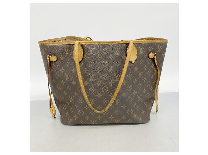 Saco Tote Louis Vuitton Monogram Neverfull MM Marrom - vista 10