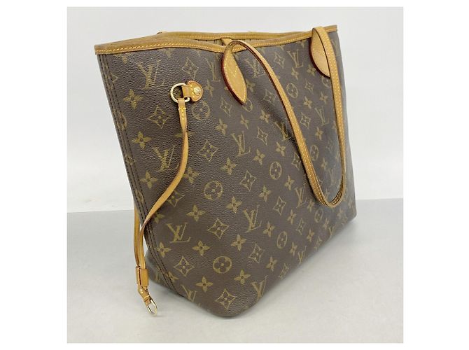 Saco Tote Louis Vuitton Monogram Neverfull MM Marrom - vista 2