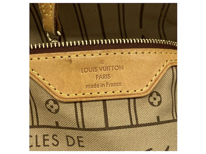 Saco Tote Louis Vuitton Monogram Neverfull MM Marrom - vista 5