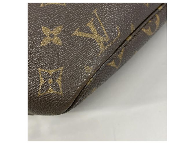 Saco Tote Louis Vuitton Monogram Neverfull MM Marrom - vista 7