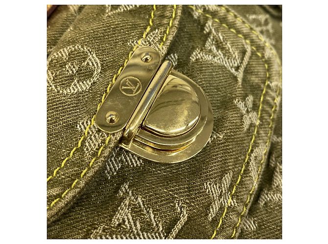 Bolsa de Ombro Louis Vuitton Monogram Denim Baggy PM - vista 11