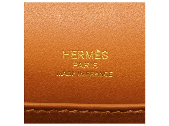 Hermès Borsa a tracolla Hermes Geta Evercolor Gold D'oro - vista 5