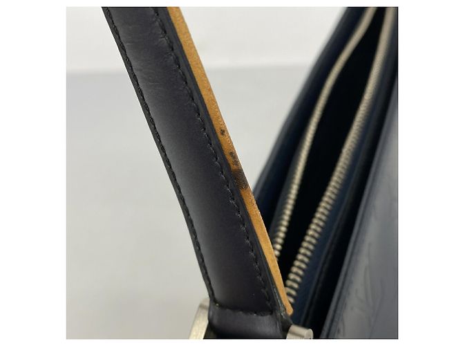Bolso de hombro Louis Vuitton Monogram Mat Fowler Azul - vista 10