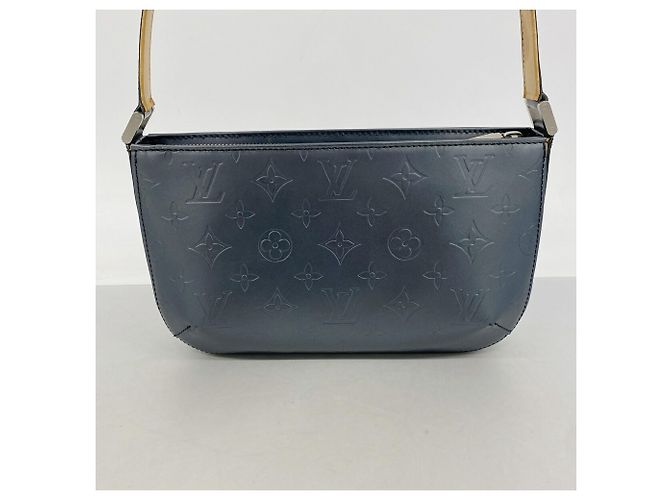 Bolso de hombro Louis Vuitton Monogram Mat Fowler Azul - vista 11
