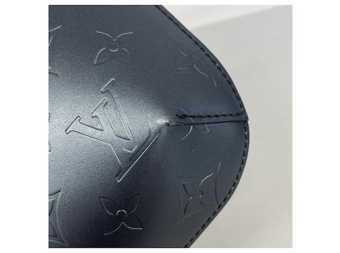 Bolso de hombro Louis Vuitton Monogram Mat Fowler Azul - vista 6