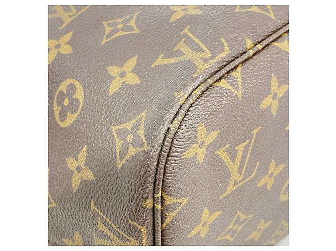 Saco Tote Louis Vuitton Monogram Neverfull MM Marrom - vista 6