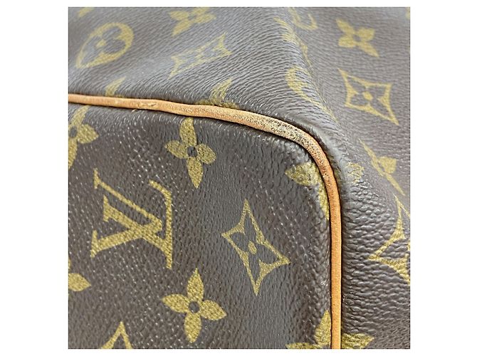 Borsa Louis Vuitton Brown Boston Monogram Keepall 50 Marrone - vista 6